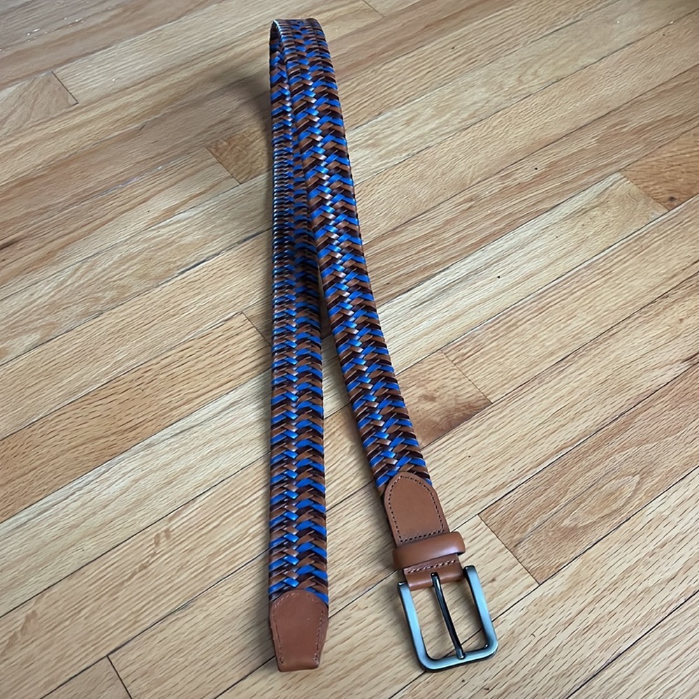 Stretchy braided belt